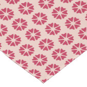 Kernhart - magenta rood - naadloos patroon. korte tafelloper (Hoek)