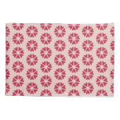 Kernhart - magenta rood - naadloos patroon. kussensloop (Achterkant)
