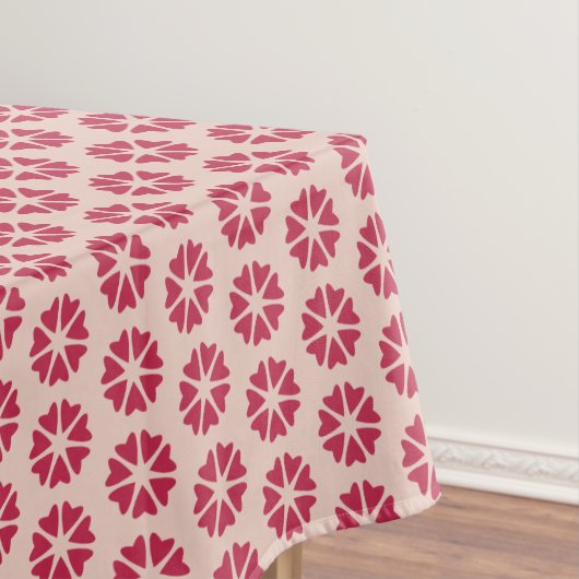 Kernhart - magenta rood - naadloos patroon. tafelkleed (Voorbeeld)