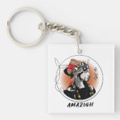 Kernhouders van acryl sleutelhanger (voorkant)