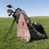 kernhout golfhanddoek (Groen)