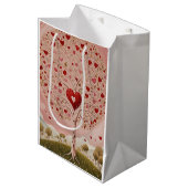 kernhout medium cadeauzakje (Voorkant Gekanteld)