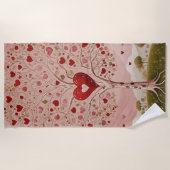 kernhout strandlaken (Voorkant)