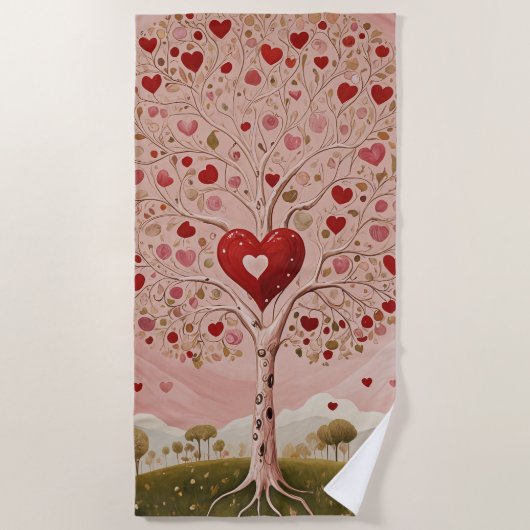 kernhout strandlaken (Voorkant)