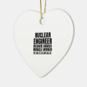 Kerningenieur, omdat een wondermiddel in de badas keramisch ornament (Links)