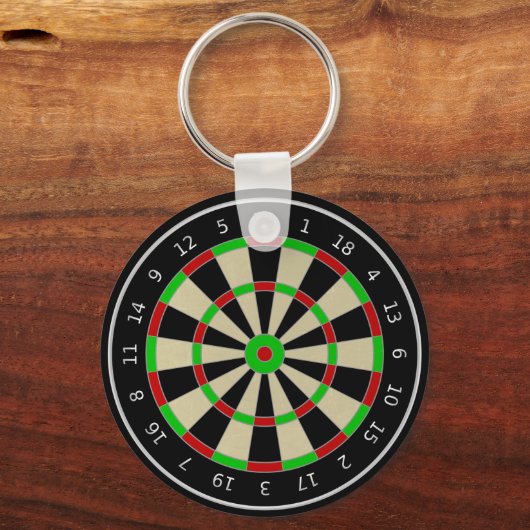 Kernketen Dartboard Sleutelhanger (Voorkant)