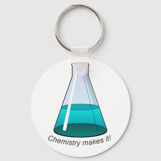 Kernketting: Chemie maakt het! Sleutelhanger (Voorkant)