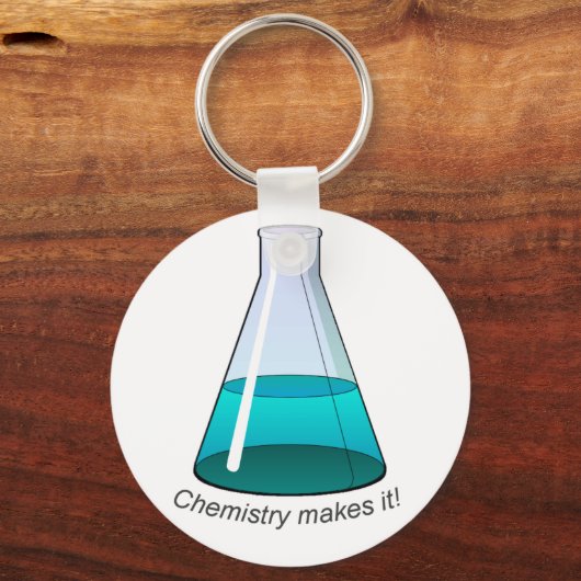 Kernketting: Chemie maakt het! Sleutelhanger (Voorkant)