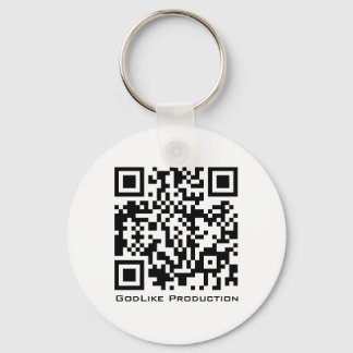 Kernketting van godlike Production QR Logo Sleutelhanger