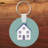 Kernkettingen van het koffiehuis sleutelhanger (Voorkant)