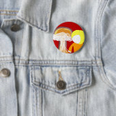 Kernmeisje Ronde Button 5,7 Cm (In situ)