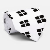 Kernow (Cornwall) vlag Stropdas (Opgerold)