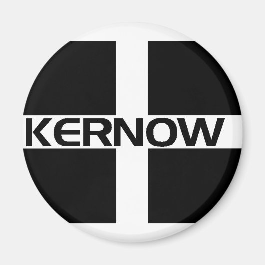 KERNOW-VLAG MAGNEET (Voorkant)