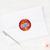 kernramp ronde sticker (Envelop)