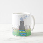 kernreactor koffiemok (Voorkant rechts)