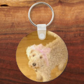 Kernring schattige zeebodem sleutelhanger (Voorkant)