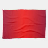 Kernrode gradiënt - Poppy Reds Sjabloon leeg Theedoek (Horizontaal)