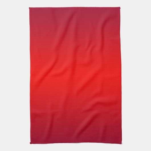 Kernrode gradiënt - Poppy Reds Sjabloon leeg Theedoek (Verticaal)