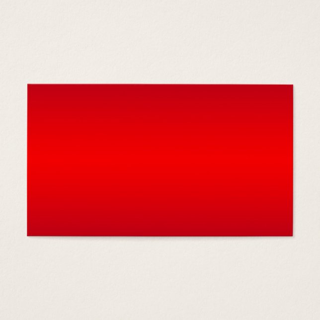 Kernrode gradiënt - Poppy Reds Sjabloon leeg Visitekaartjes (Voorkant)