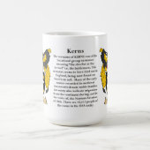 Kerns naam, de Oorsprong, de Betekenis en de rest Koffiemok (Center)