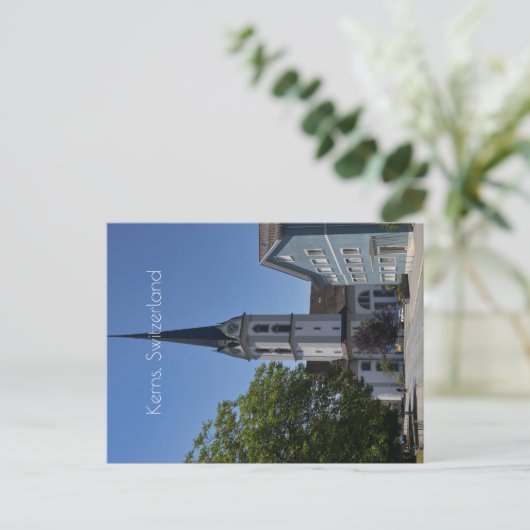 Kerns, Obwalden, Zwitserland Briefkaart (Staand voorkant)
