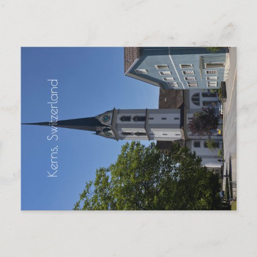 Kerns, Obwalden, Zwitserland Briefkaart (Voorkant)