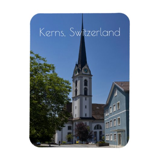 Kerns, Obwalden, Zwitserland Magneet (Verticaal)