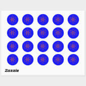 Kernsignaal Ronde Sticker (Vel)