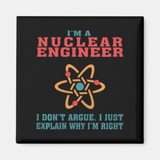 Kerntechnicus Funny Citaat Cadeau Voor Afstuderen Magneet