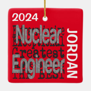 Kerntechnisch Extraordinaire KLANT Keramisch Ornament