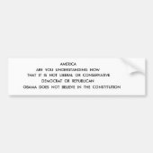 KERNWAARDEN BUMPERSTICKER (Voorkant)