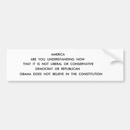 KERNWAARDEN BUMPERSTICKER (Voorkant)