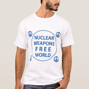 Kernwapenvrije wereld t-shirt