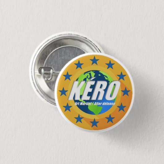 Kéro Ronde Button 3,2 Cm (Voorkant /achterkant)