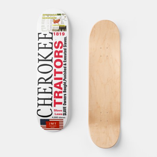 KEROKEE TRAITORS Skateboard (Voorkant)