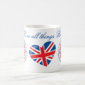 Keronatie van de koning Charles III Koffiemok (Center)