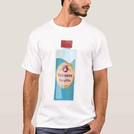 Kerosene Bottle Parffin T-shirt (Voorkant)