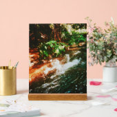 Kerosene Creek, Rotorua, Nieuw-Zeeland Acryl Bord (Huwelijk)