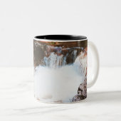 Kerosene Creek Tweekleurige Koffiemok (Voorkant rechts)