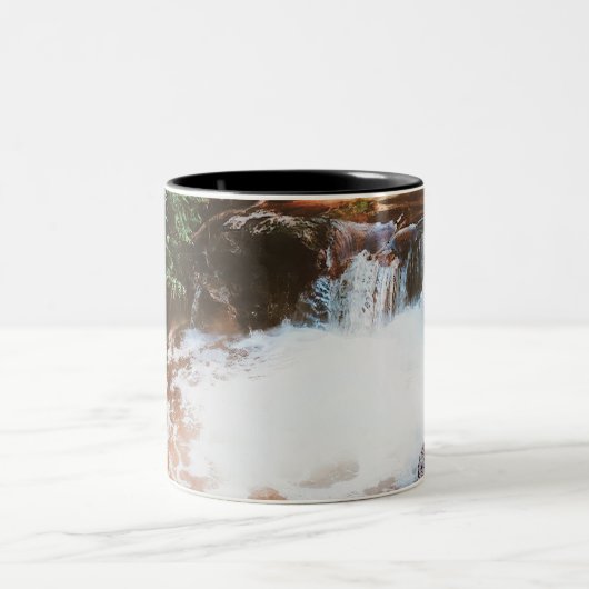 Kerosene Creek Tweekleurige Koffiemok (Center)