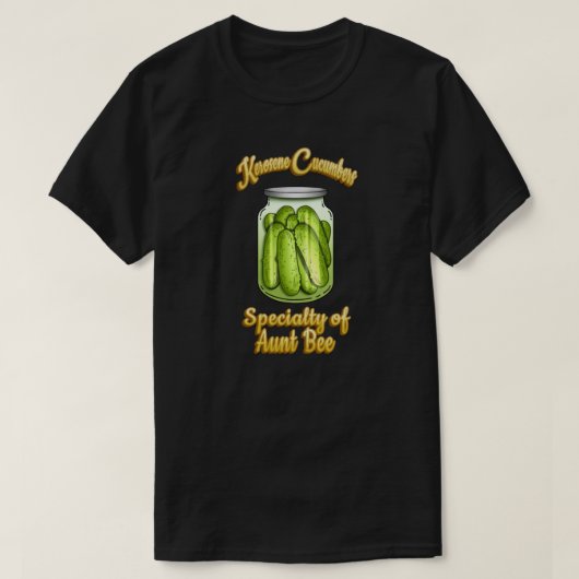 Kerosene Cucumbers (het Show Andy Griffith) Classi T-shirt (Design voorkant)
