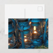 Kerosene Lamps Ol Pejeta Bush Camp Briefkaart (Voorkant / Achterkant)