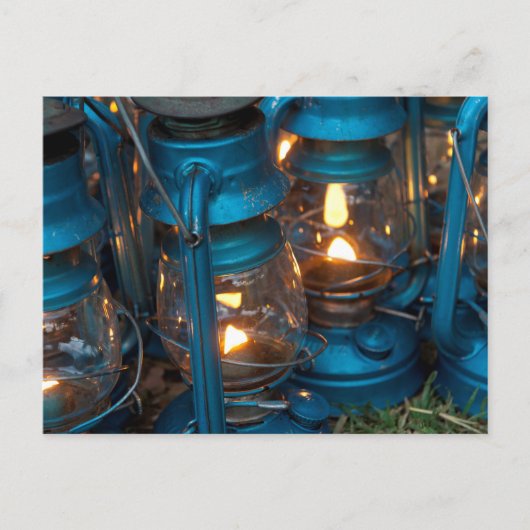 Kerosene Lamps Ol Pejeta Bush Camp Briefkaart (Voorkant)