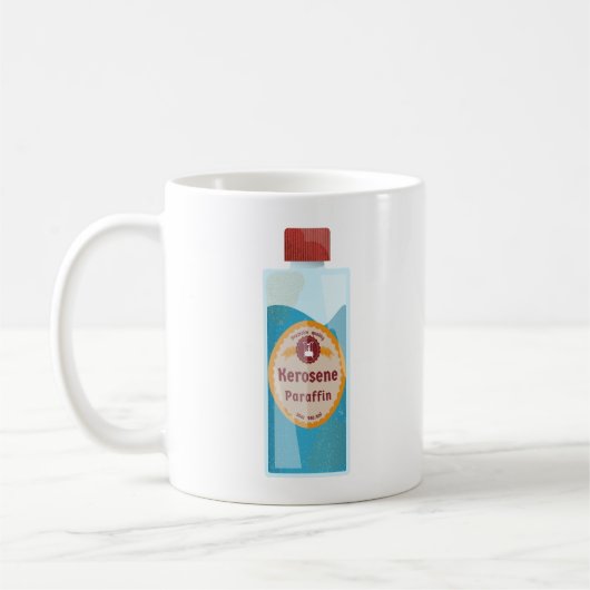 Kerosinefles Parafin Koffiemok (Links)