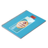 Kerosinefles Parafin Notitieboek (Linkerzijde)