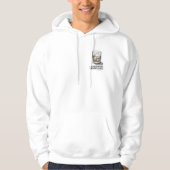 Kerouac Whiskey Sweatshirt - Drink Death Hoodie (Voorkant)
