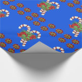 Kerpapier Kerstmis Cadeaupapier (Hoek)