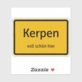 Kerpen Aufkleber Sticker Autoaufkleber (Vel)