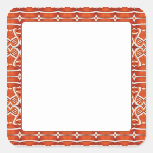 KERPENGEBRUIK 1,5" matte vierkante stickers (Voorkant)