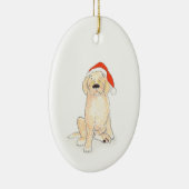 Kerpoo kerstversiering keramisch ornament (Rechts)